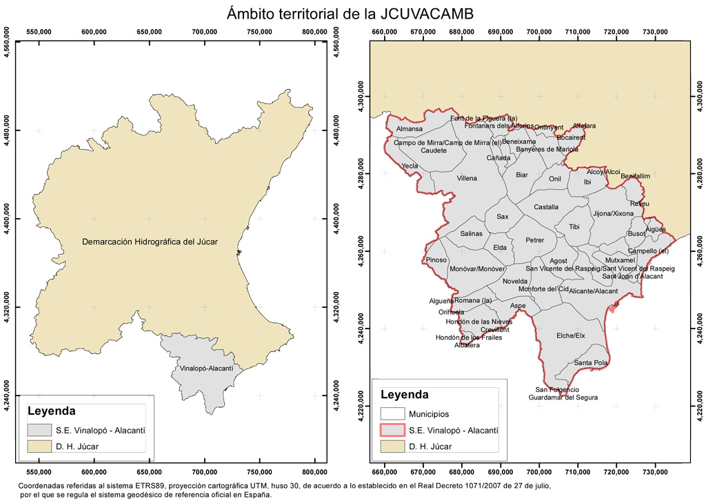 Ámbito territorial