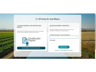Captura de pantalla sede electrónica